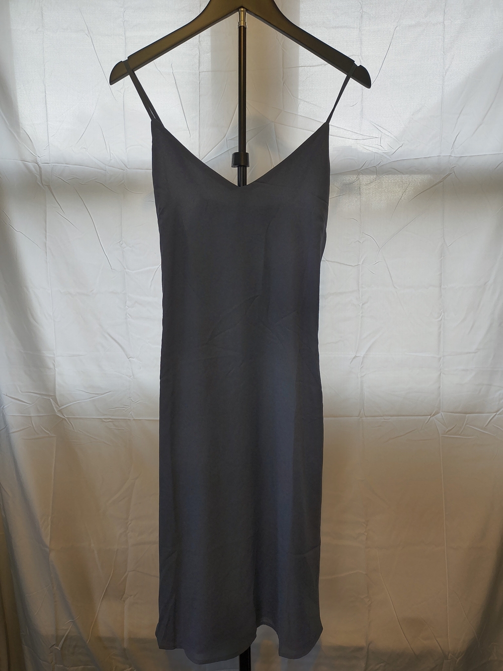 Classic Slip Dress - Women's Simple V-Neck Cami